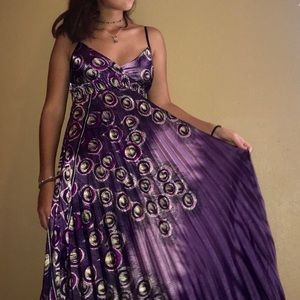 Purple dress